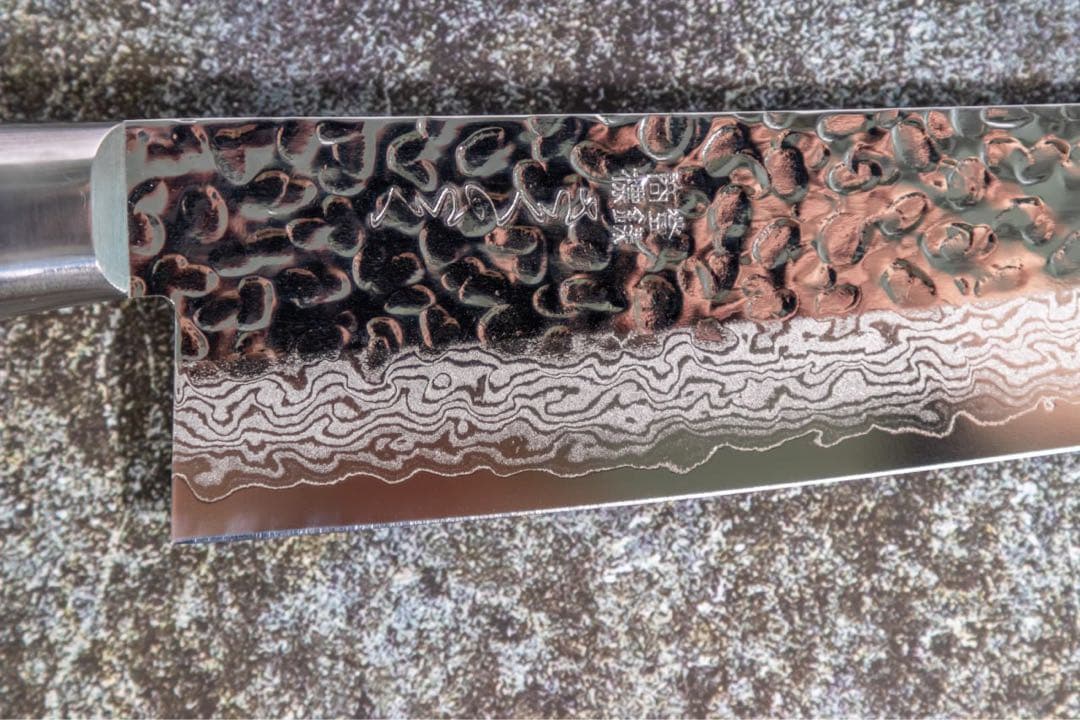 ダマスカス鋼 包丁 関 安田刃物 さくさく新品