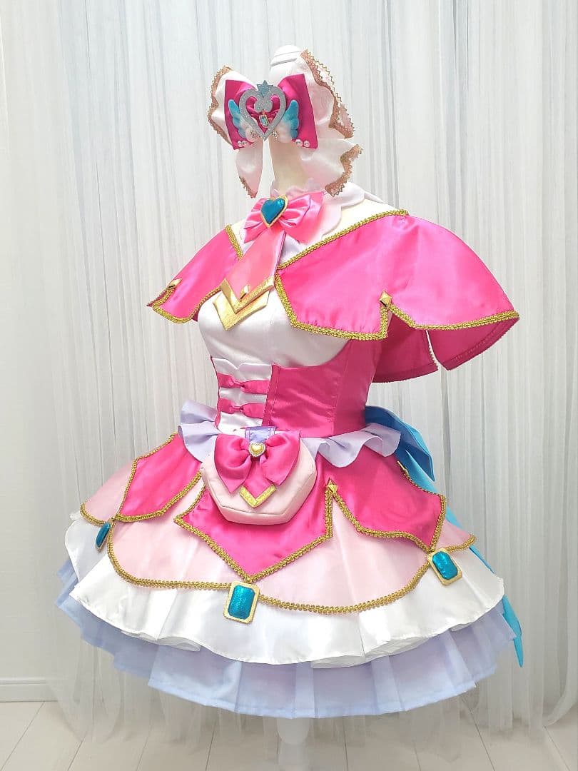 名探偵プリキュア キュアミスティック風 コスプレ衣装