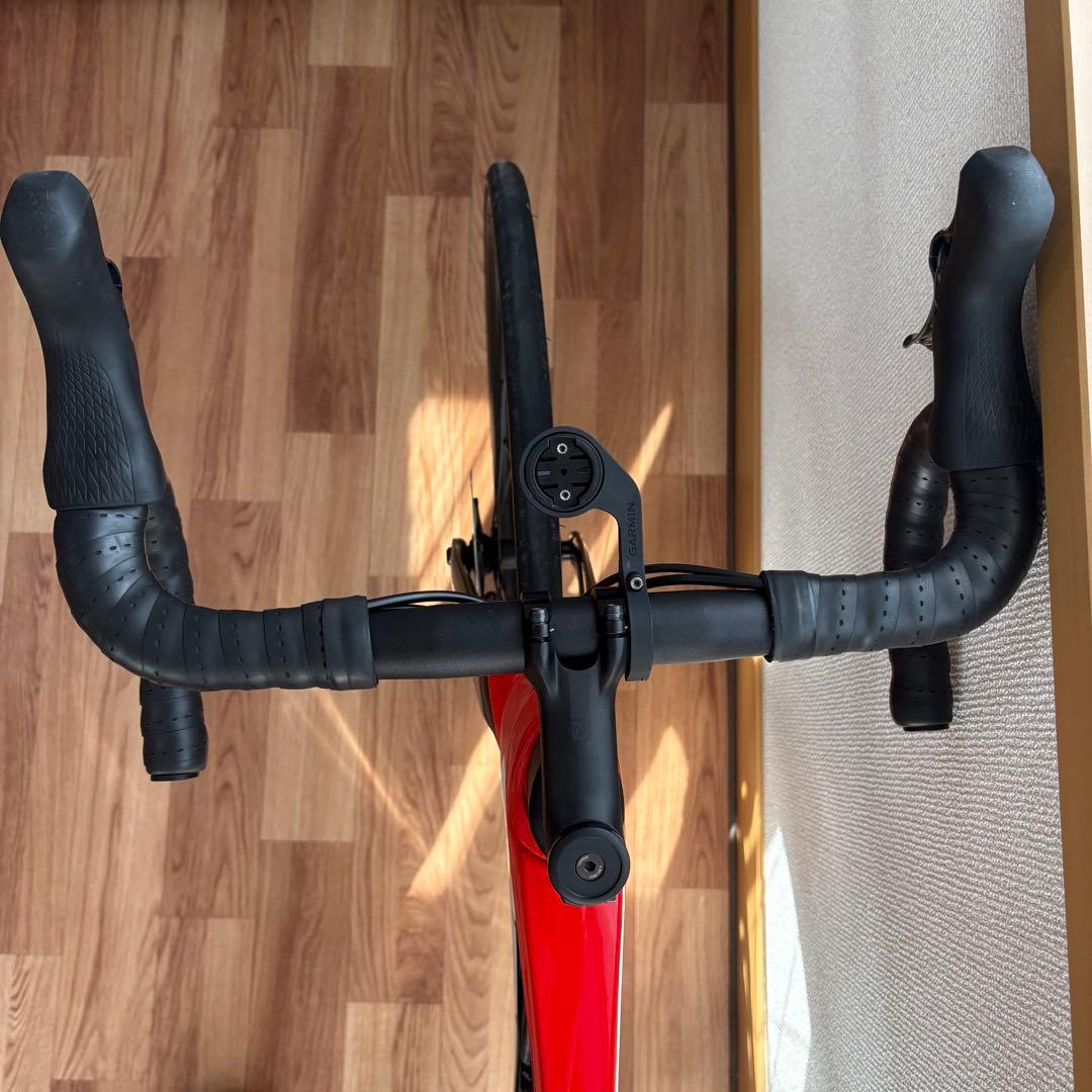 【52】完成車 TREK EMONDA SL6 ブラック レッド 室内保管