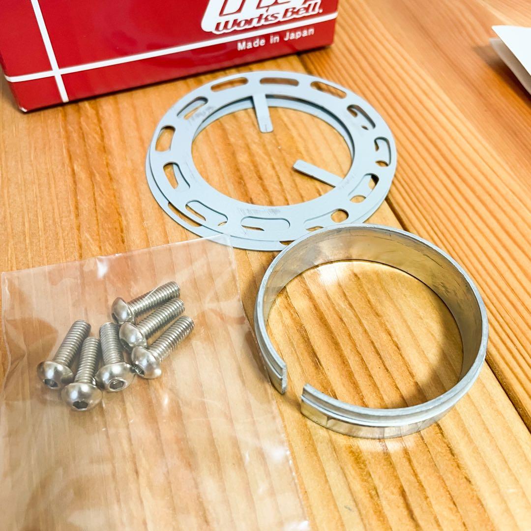 【美品】 ワークスベル ラフィックス2 ステアリング ボス ブラック