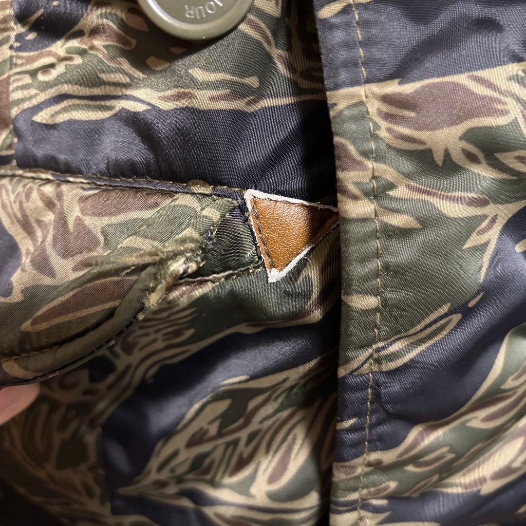 ヒステリックグラマー N3B ジャケット　ファー　カモフラ　モッズコート