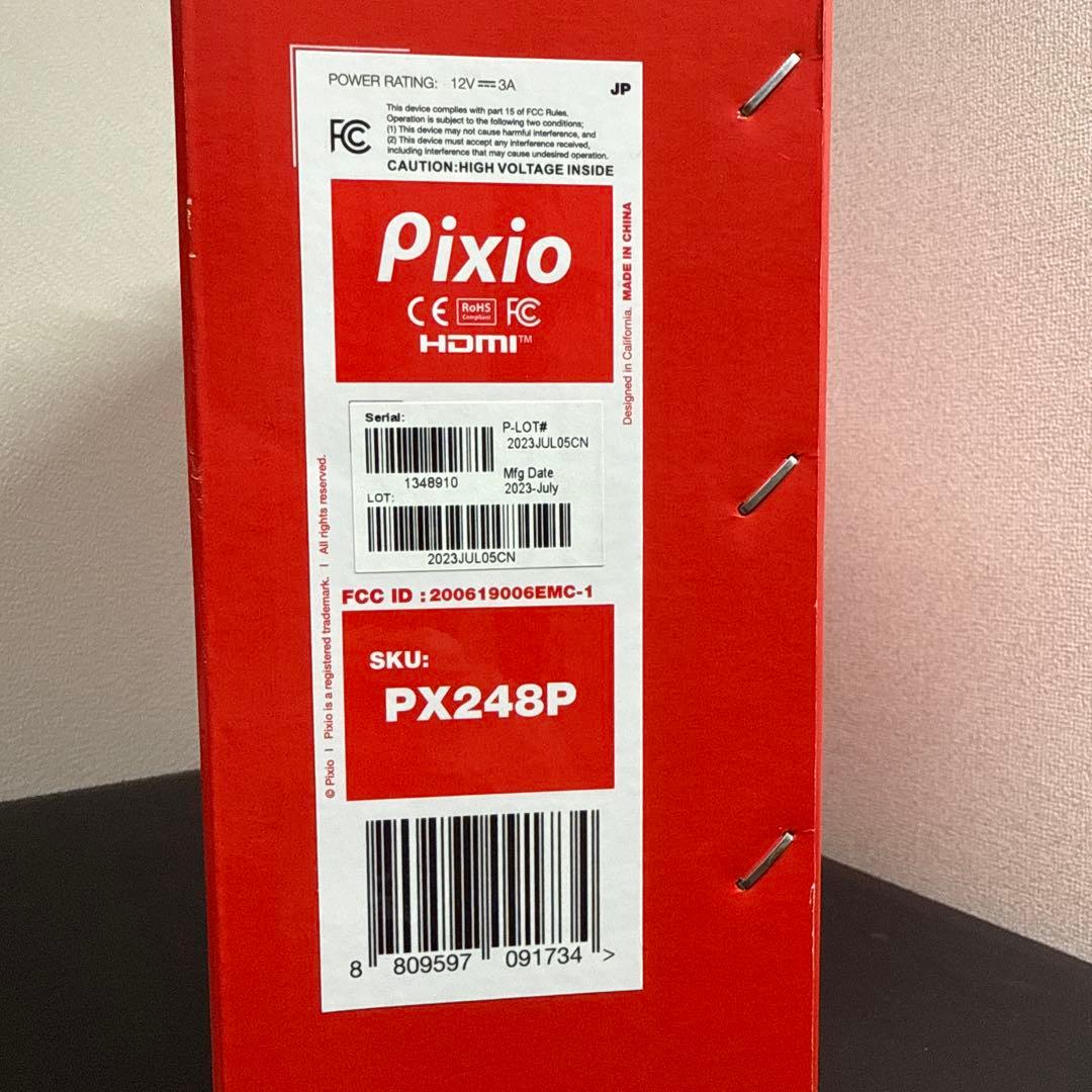 【美品】Pixio PX248 Prime ゲーミングモニター 23.8インチ