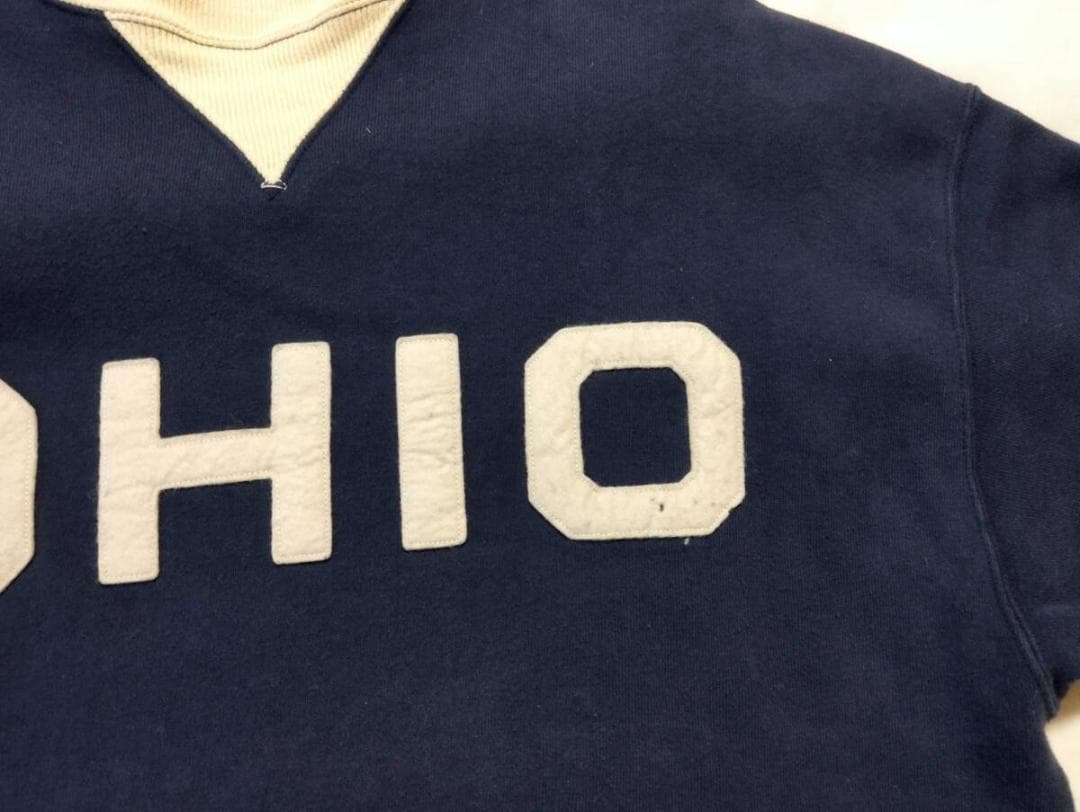 ウエアハウス 直営店限定 ツートーン両Vスウェットシャツ４２