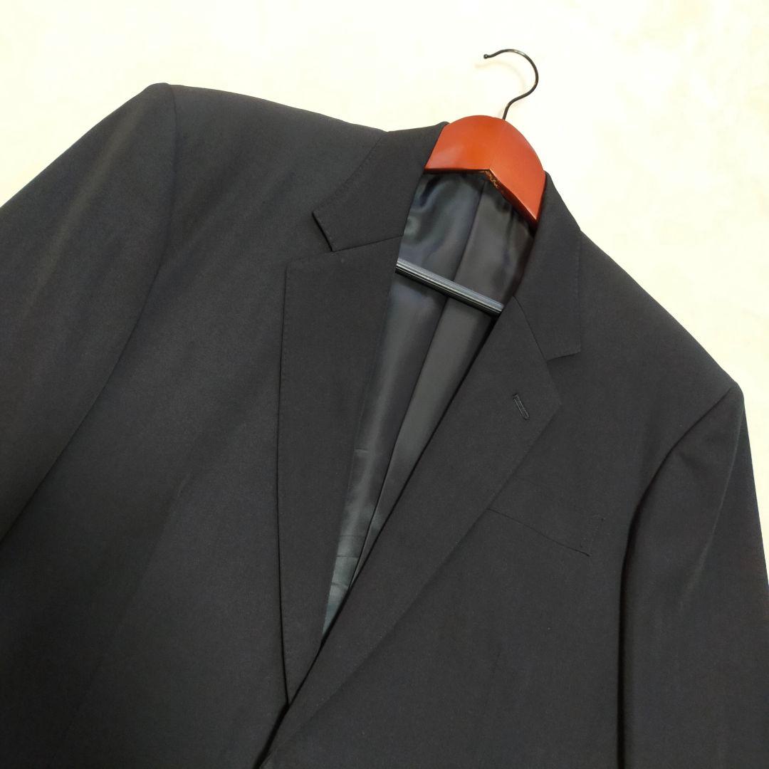美品　80S 90S　Y'S　黒無地　2Bスーツ　セットアップ