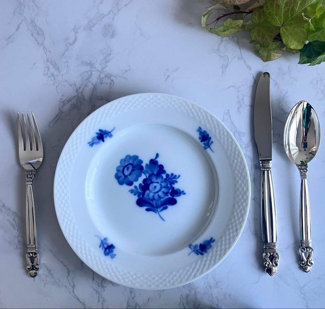 【未使用】ジョージ ジェンセン ACORN エコーン ディナー3本セット 純銀製