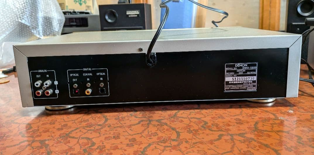 ★DENON DMD-1500 MDレコーダー　 上位機種　動作品