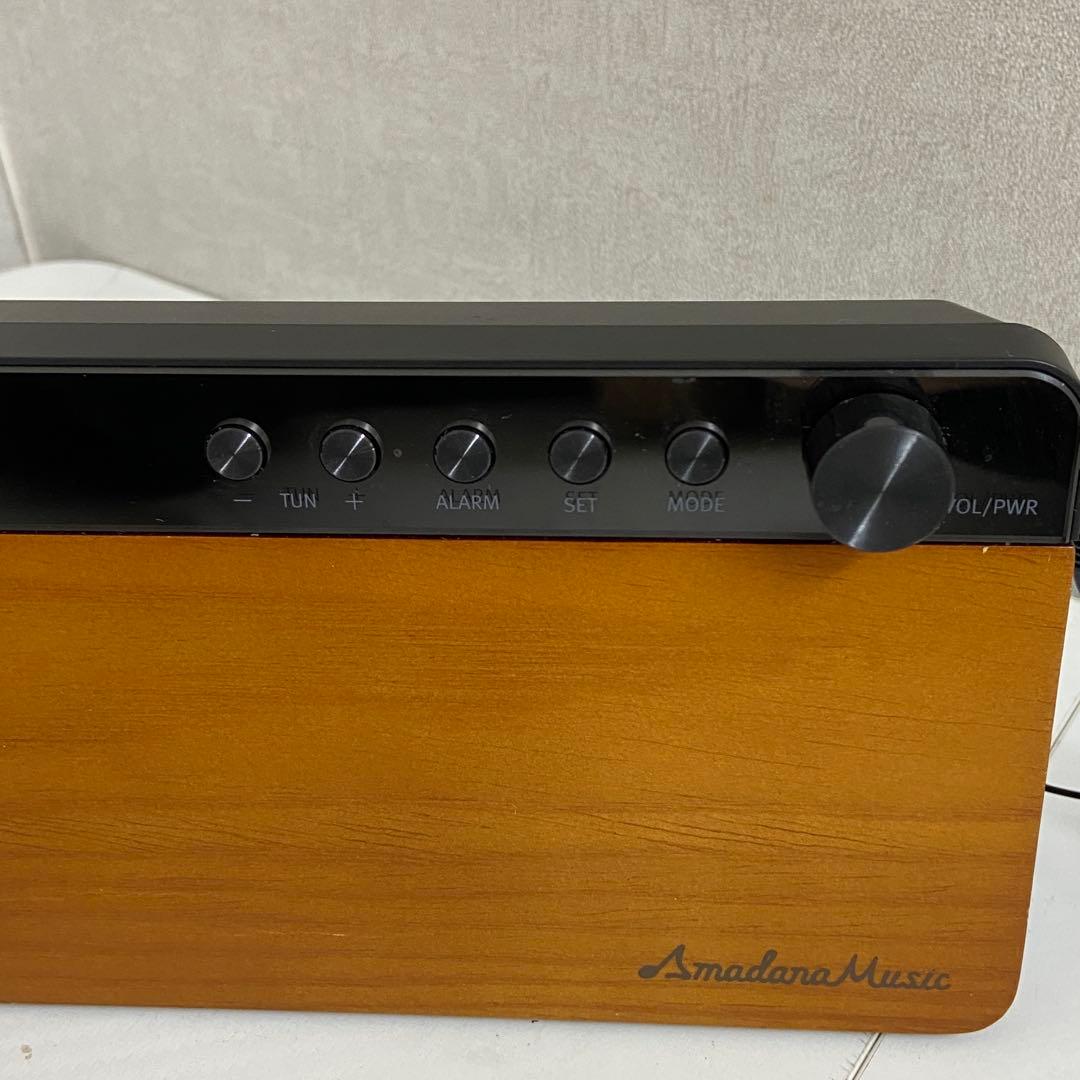 美品⭐️アマダナ　Amadana Music Radio Bluetooth