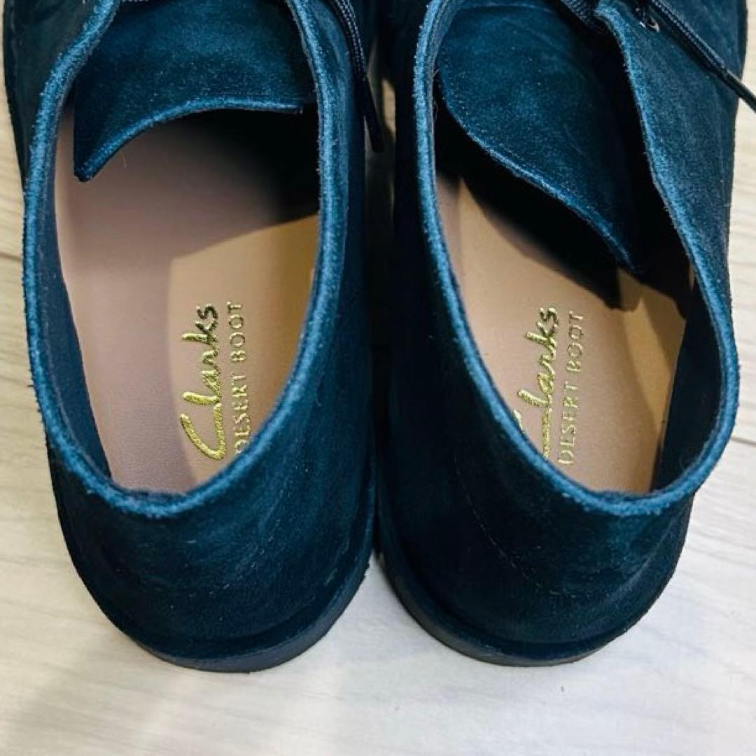 【極美品】Clarks クラークス Desert Boot Evo 黒 25cm