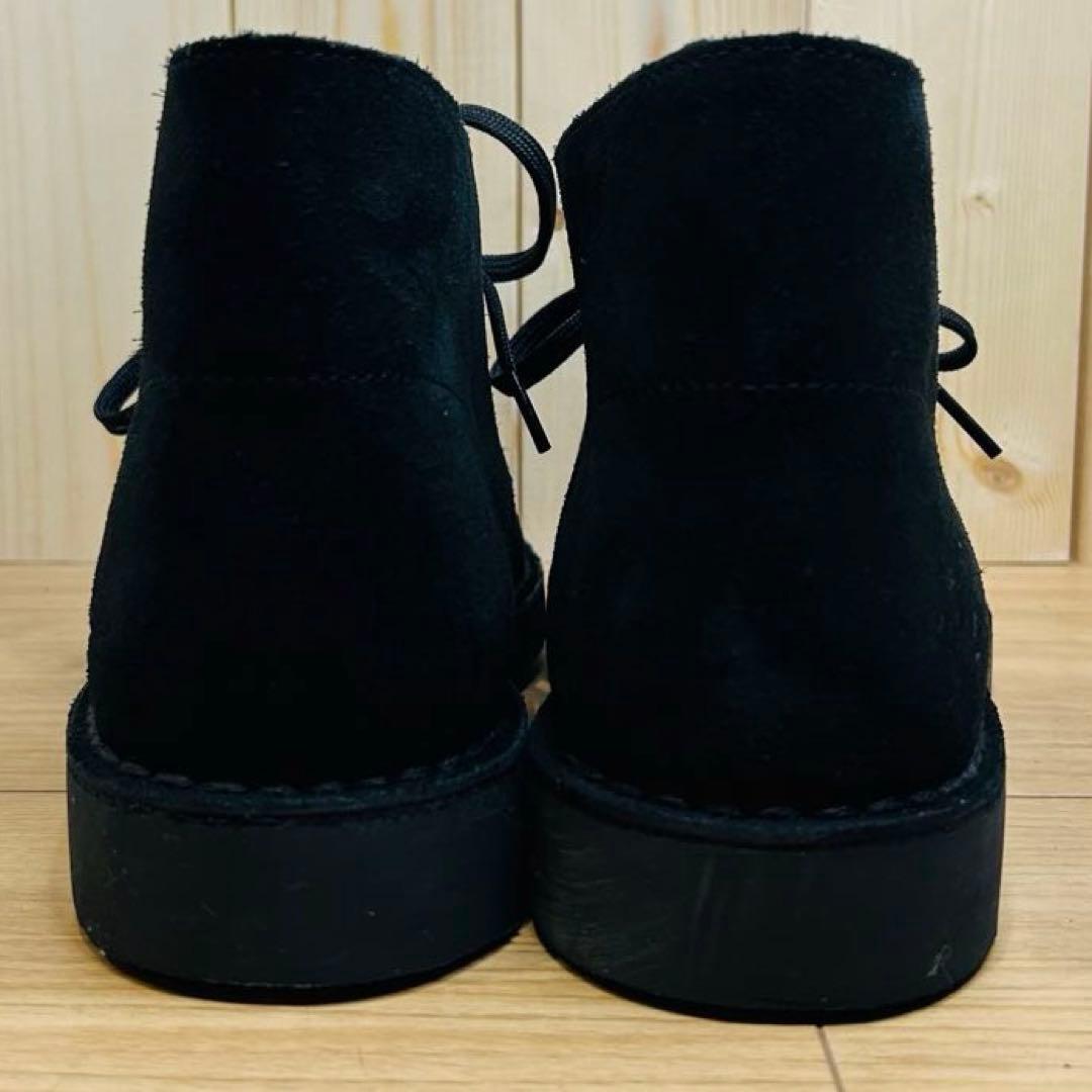 【極美品】Clarks クラークス Desert Boot Evo 黒 25cm