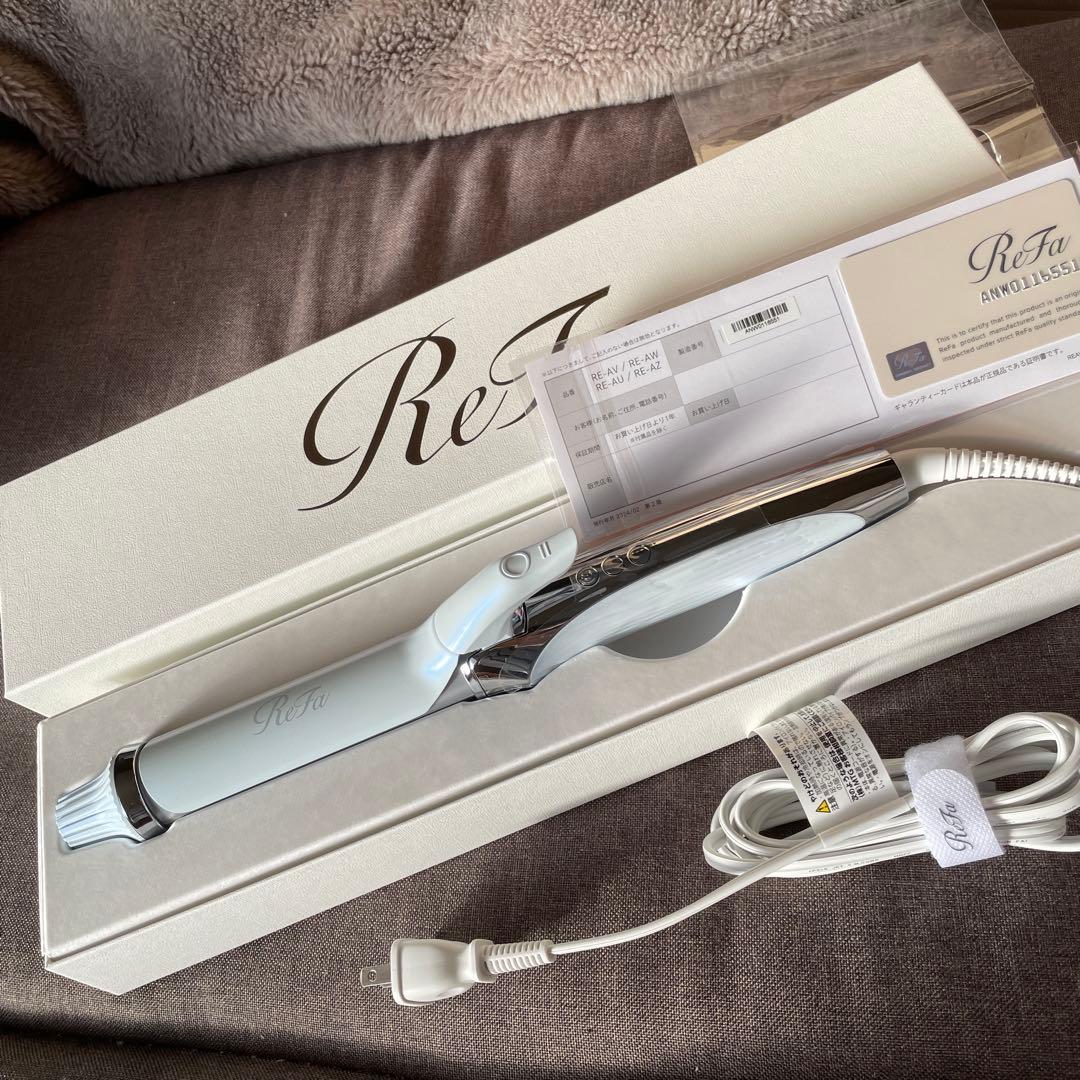 ReFa カールヘアアイロンプロ RE-AW-02A ホワイト 32mm