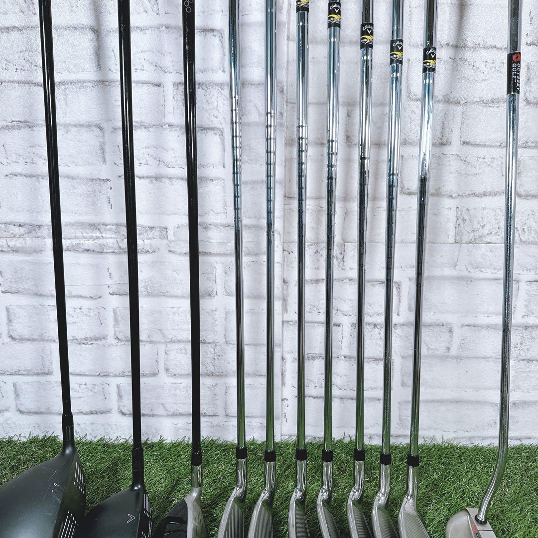 キャロウェイ ウォーバード メンズゴルフセット 初心者 入門 11本 オデッセイ