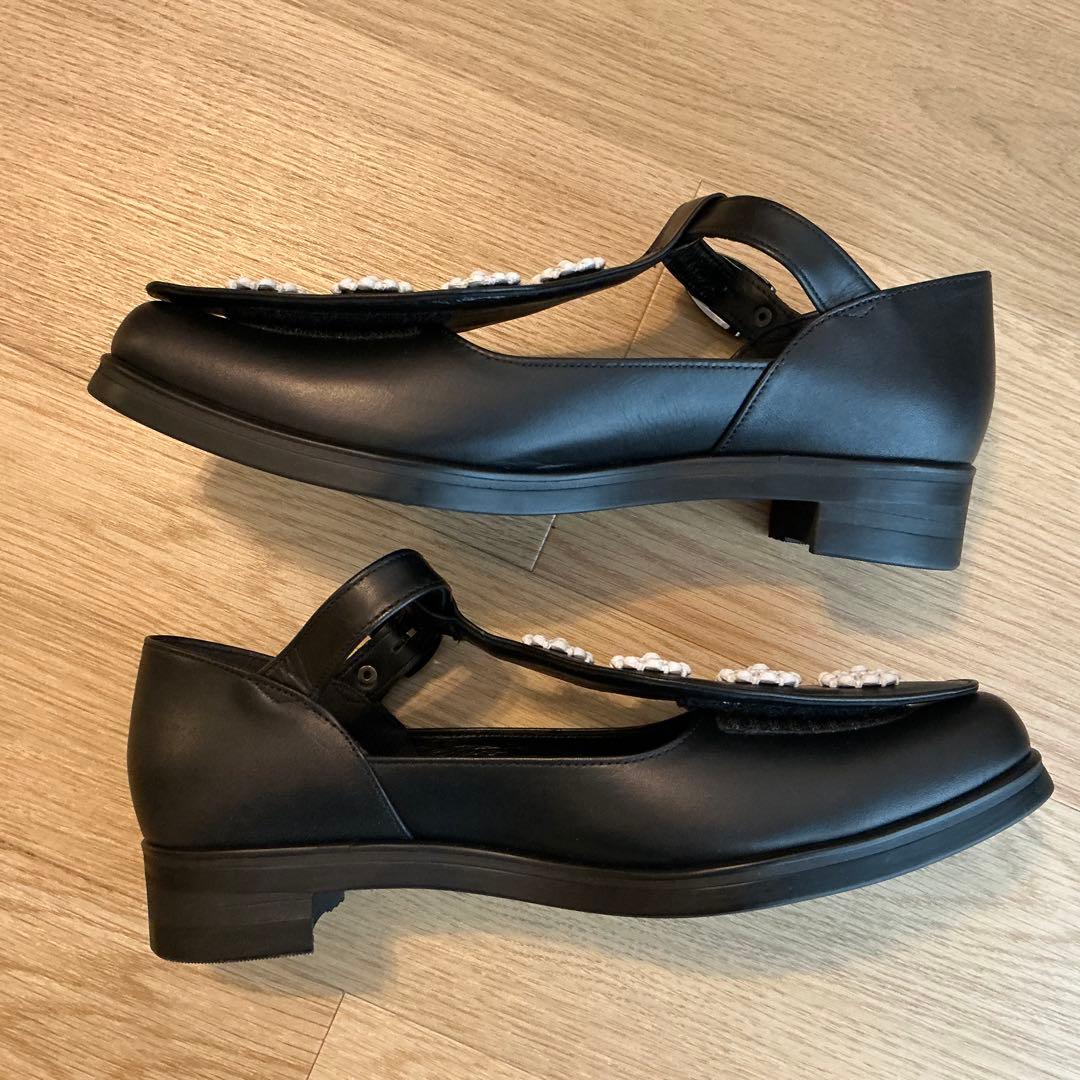 【美品】TOKYO BOPPER No.954 ローヒール シューズ 23.5