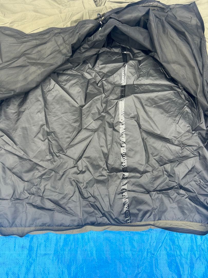 【美品】ヴァストランド VASTLAND TCパップテント ソロ 1人用 軍幕