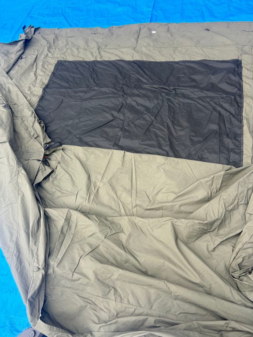 【美品】ヴァストランド VASTLAND TCパップテント ソロ 1人用 軍幕