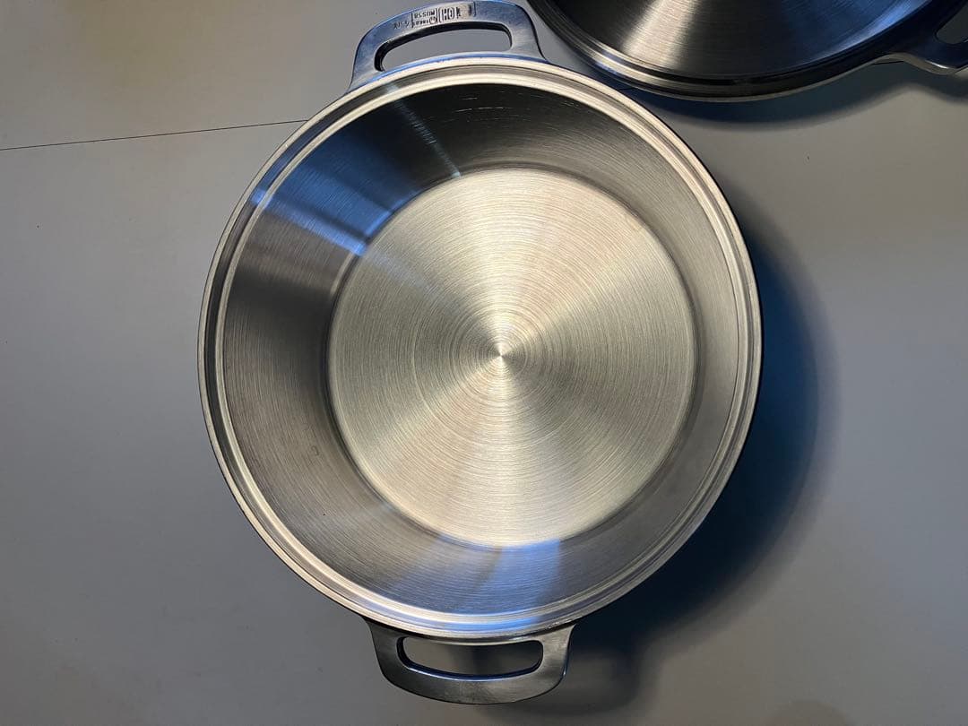 【新品未使用】HALムスイ KING無水鍋(R)24両手鍋