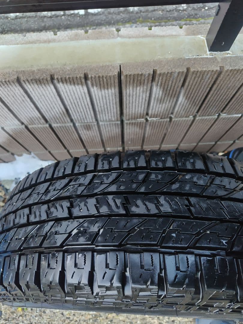 美品 アルミ 16インチ ヨコハマ ジオランダー AT 215 65 16