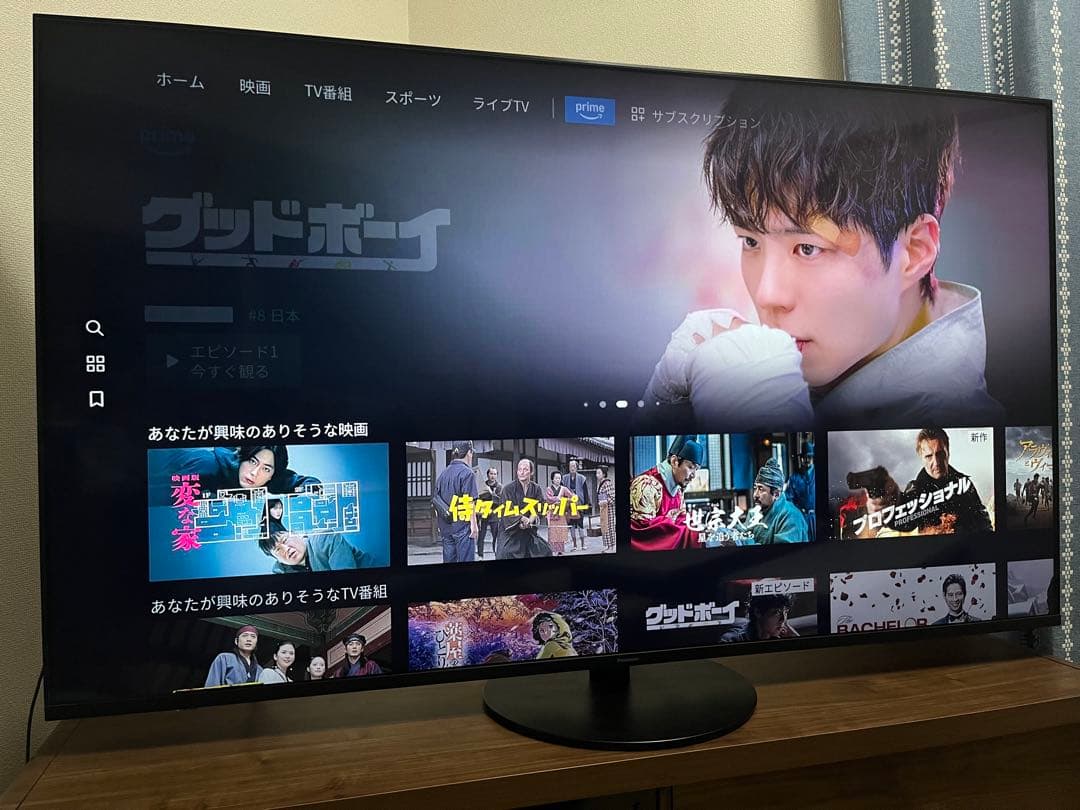 【美品】Panasonic TH-65JX950 4K液晶テレビ 65型