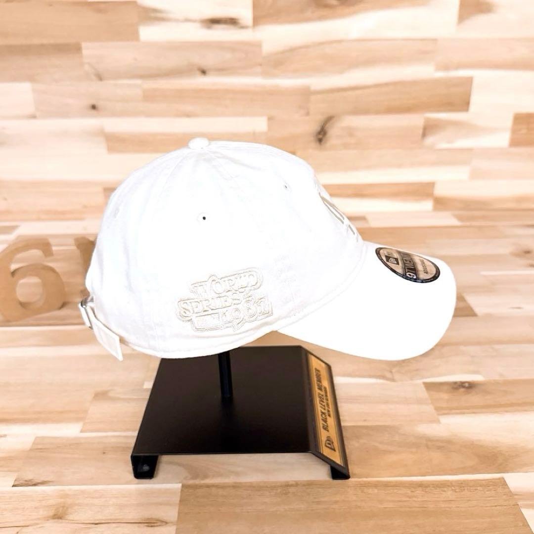 レア【ニューエラ×ドジャース】ハート ボール 刺繍LA キャップ アイボリー