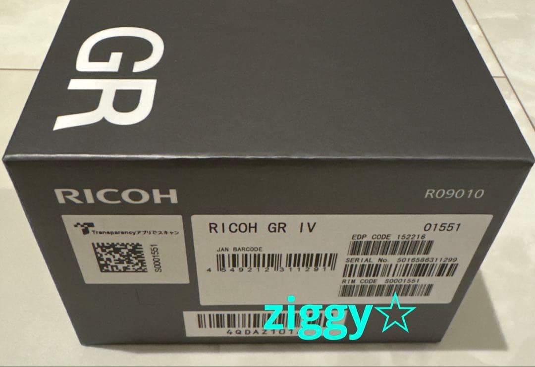 新品未使用 RICOH リコー GR IV GR4 デジタルカメラ