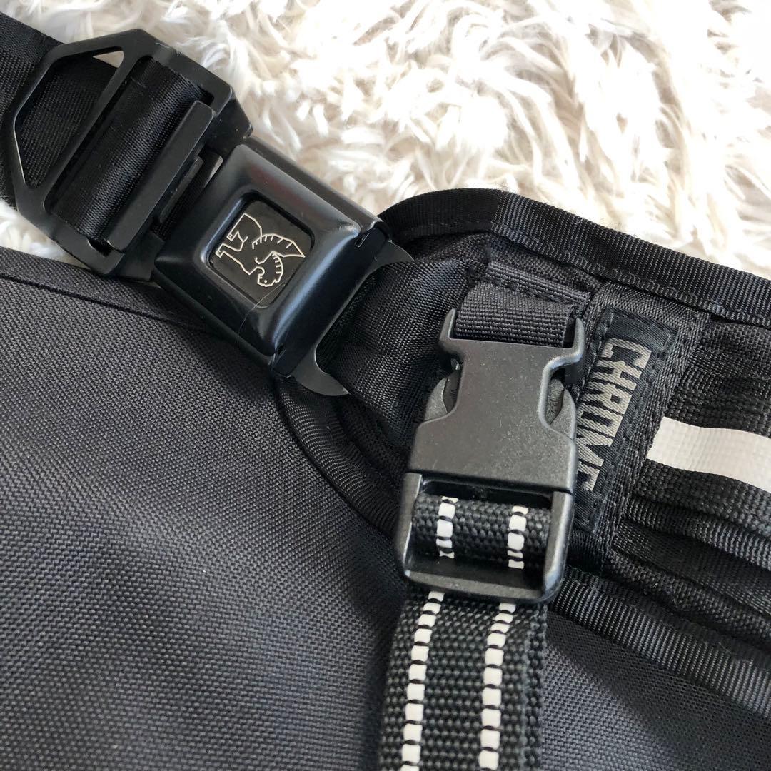 【美品】CHROMEクロームメッセンジャーバッグブラック黒ショルダーバッグ