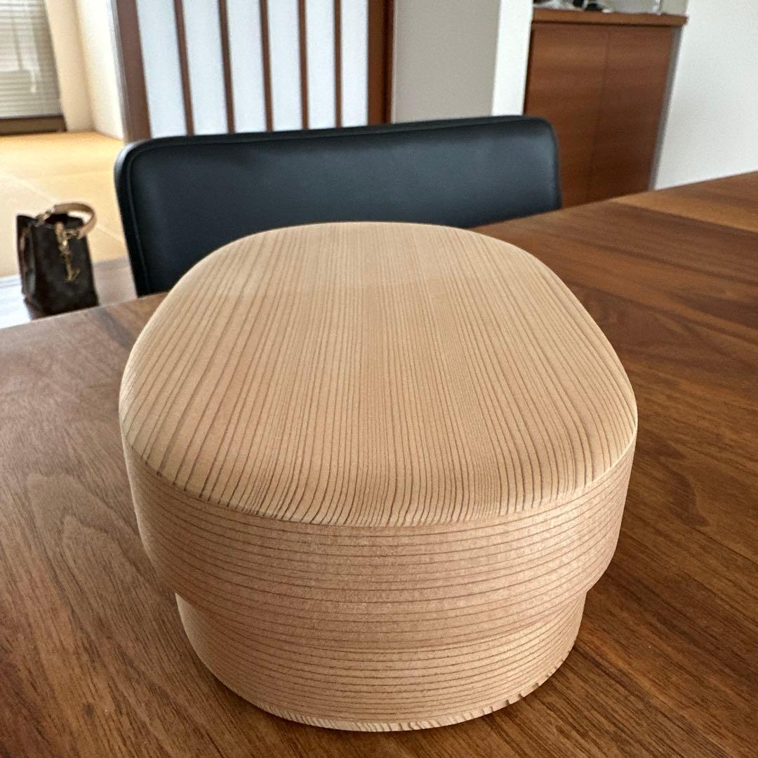 柴田慶信商店　白木小判弁当箱　中サイズ