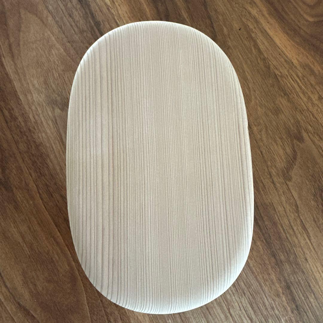 柴田慶信商店　白木小判弁当箱　中サイズ