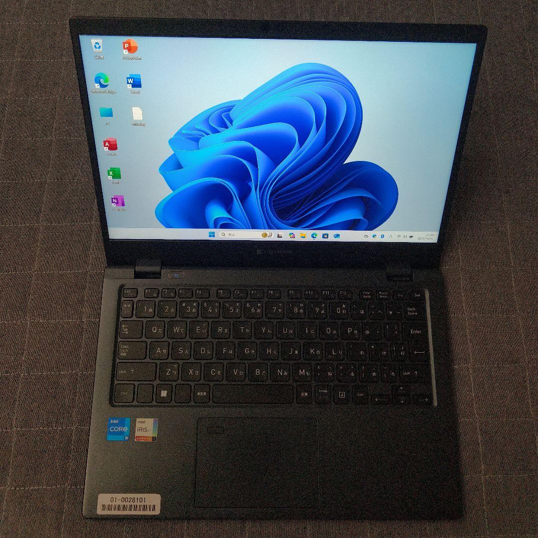 美品 Dynabook 超軽量 驚速 12世代i5 16GB 新品1TB 33