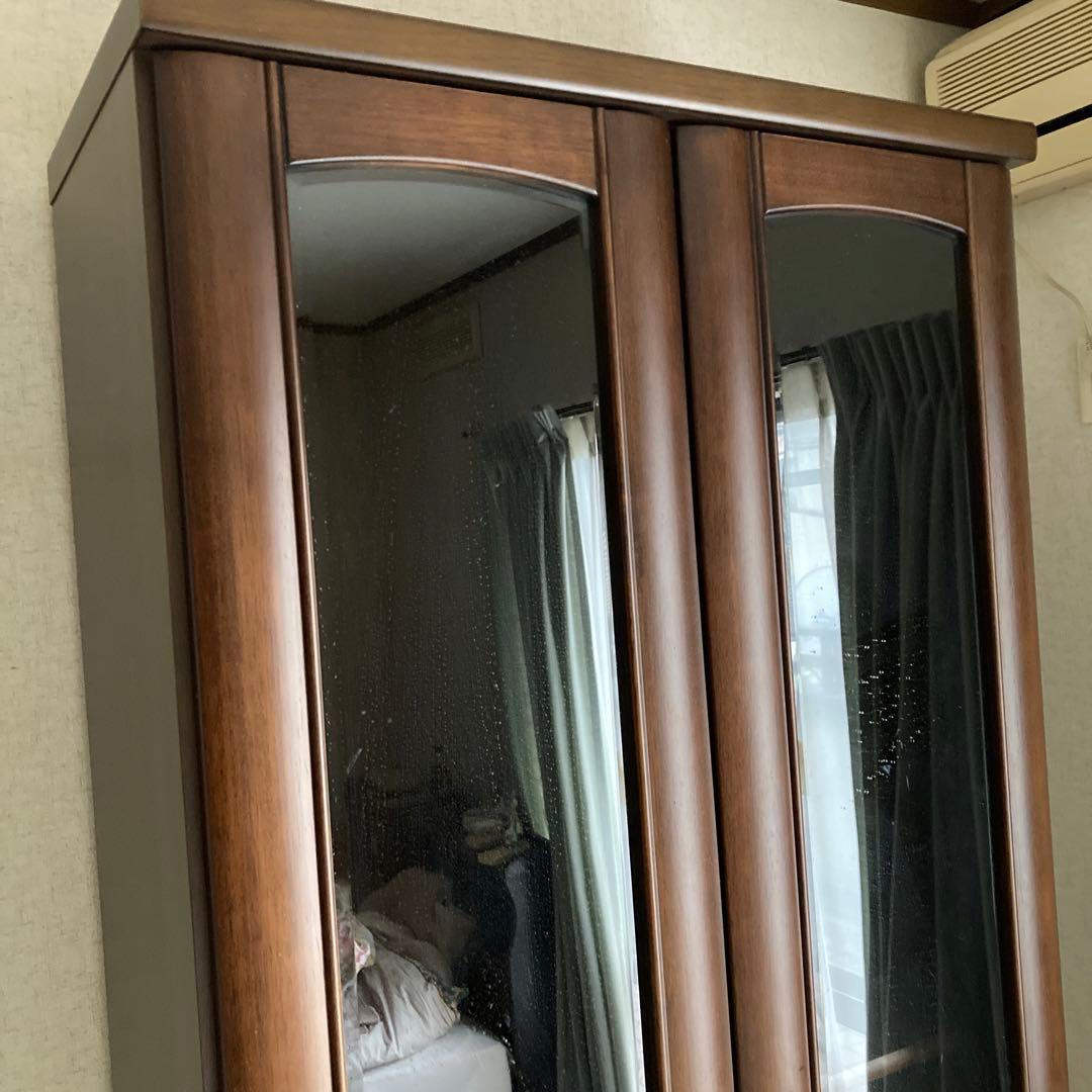 書斎本棚　食器棚　展示棚(モーブル家具)