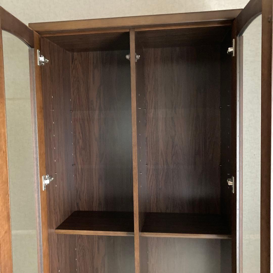 書斎本棚　食器棚　展示棚(モーブル家具)