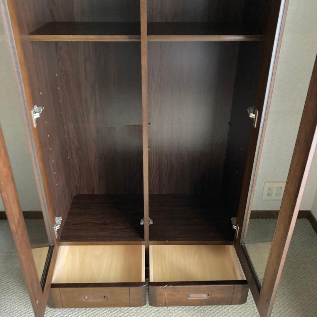 書斎本棚　食器棚　展示棚(モーブル家具)