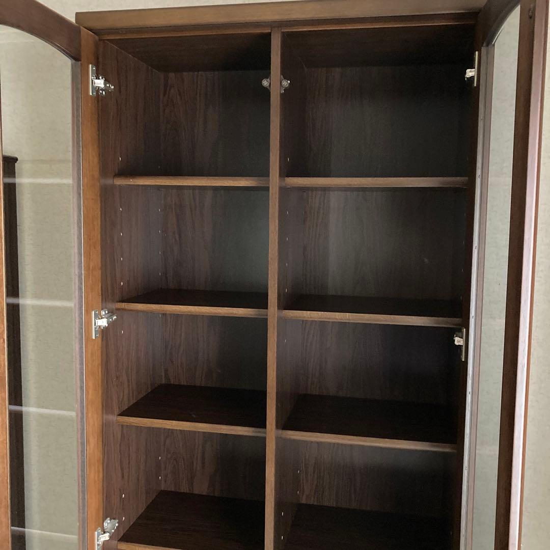 書斎本棚　食器棚　展示棚(モーブル家具)