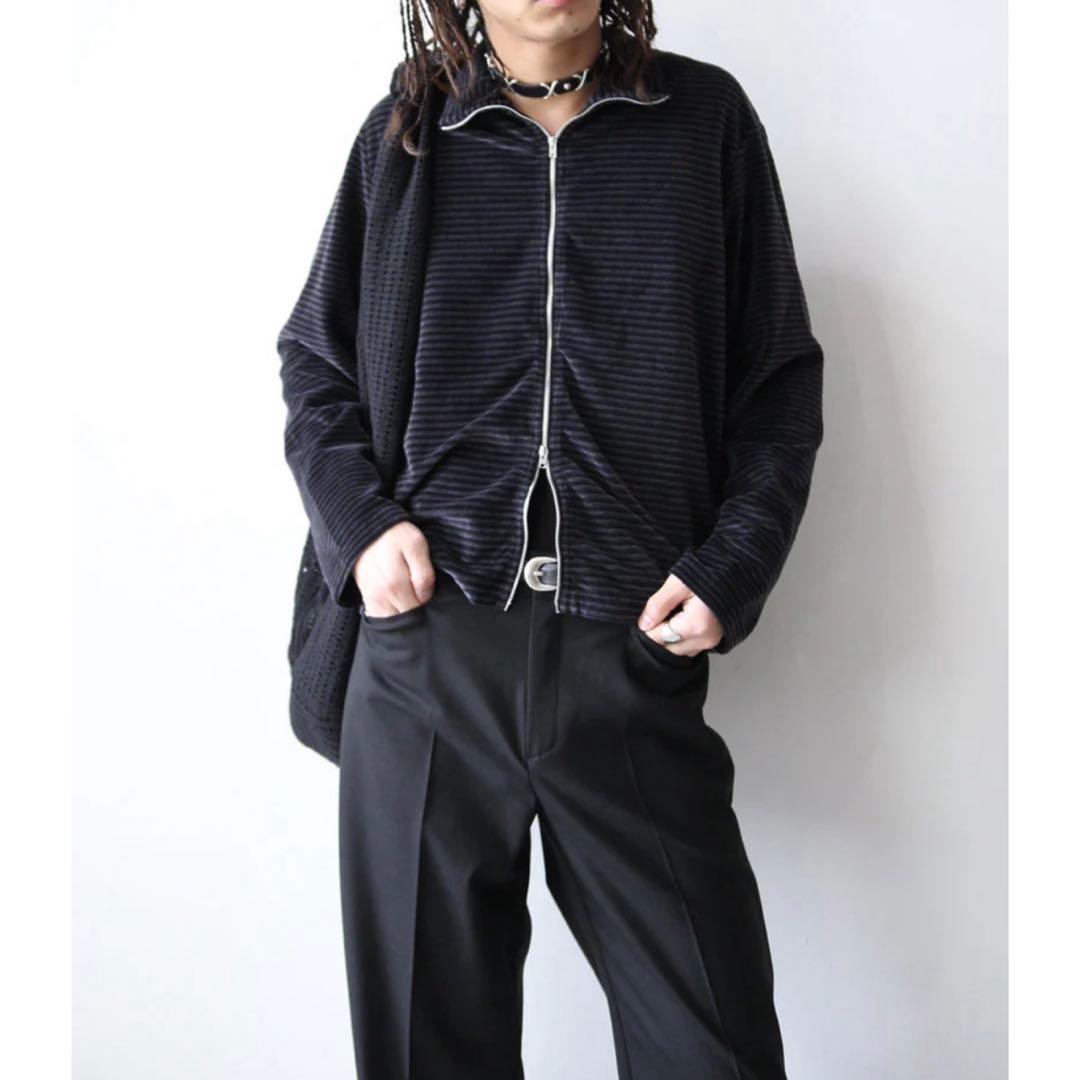 トップス shooooOUR LEGACY SHRUNKEN FULLZIPPOLO