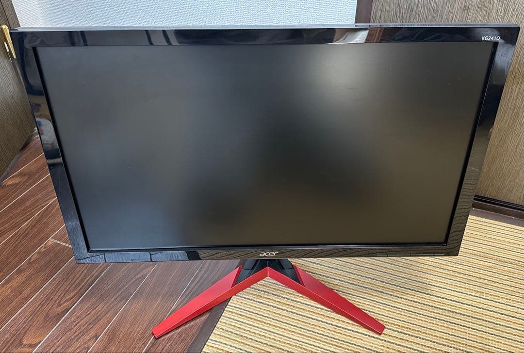 Acer KG241Q 23.6 ゲーミングモニター 電源ケーブル付き