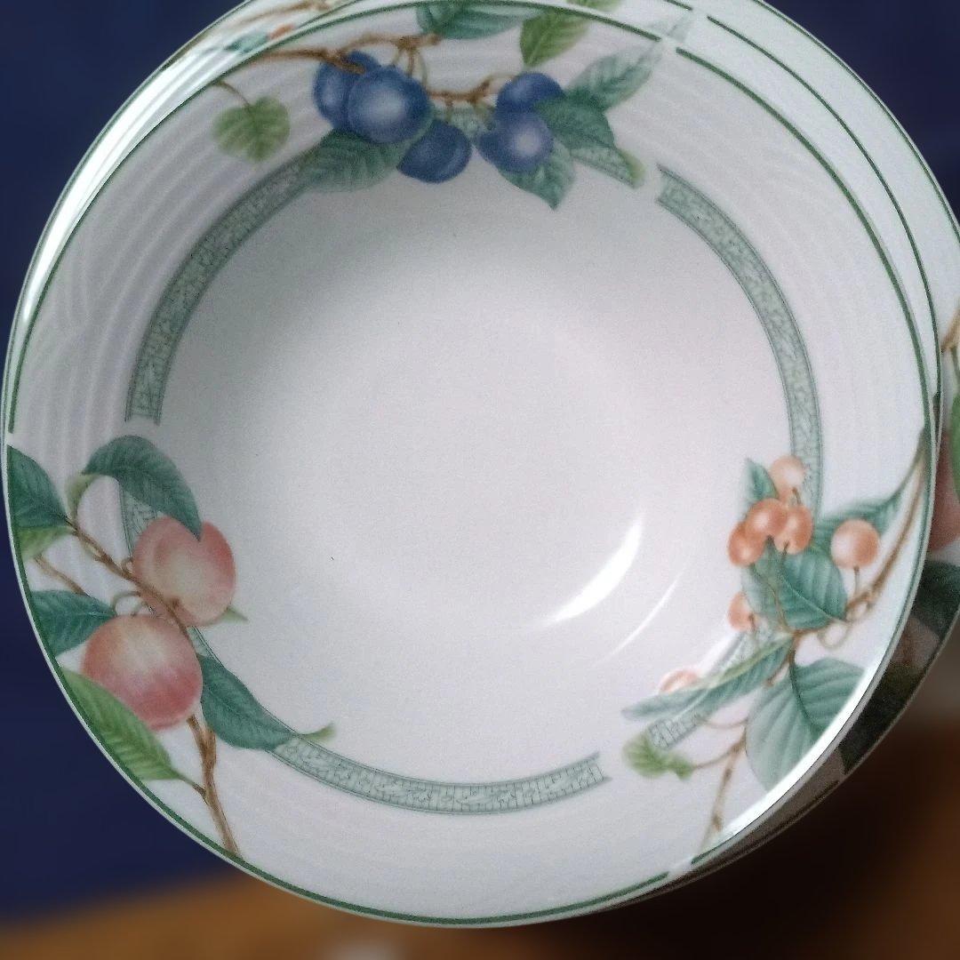 ノリタケレトロ　アークティックベリーズ　皿セット