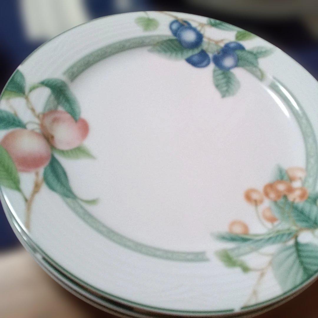 ノリタケレトロ　アークティックベリーズ　皿セット