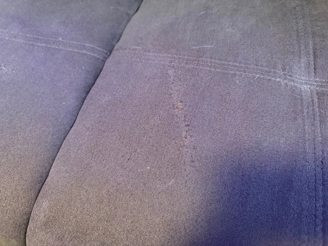 ブラウンファブリックソファ