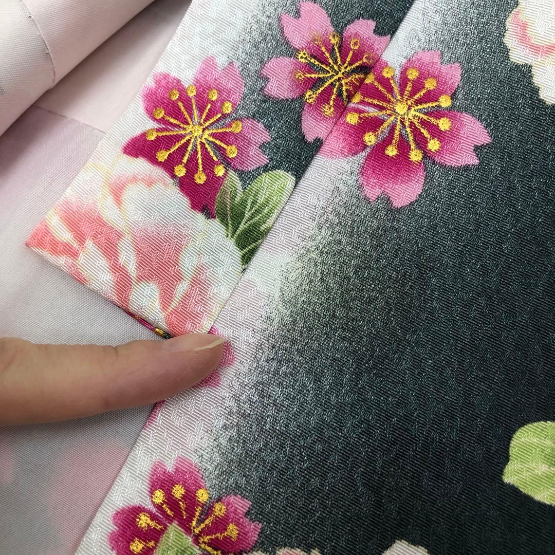 七五三　女の子　7歳　R.KIKUCHI 着物　長襦袢　セット　四つ身