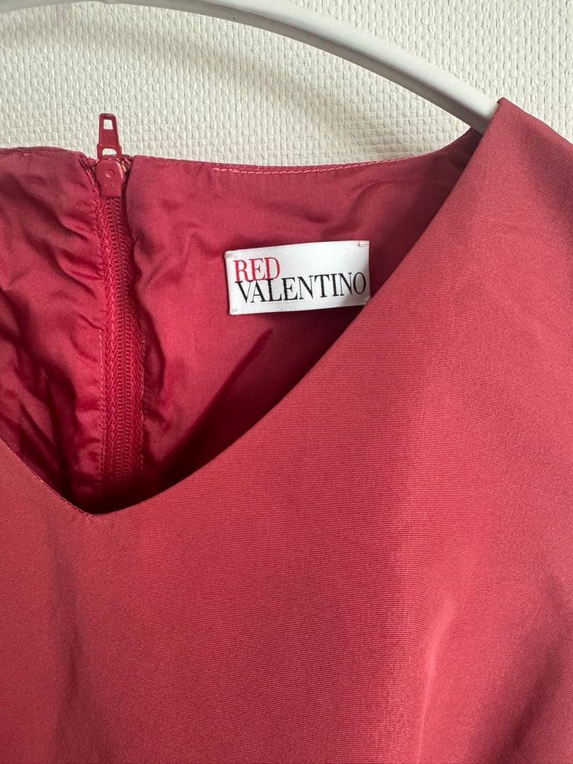 【美品】RED VALENTINO リボンミニワンピース