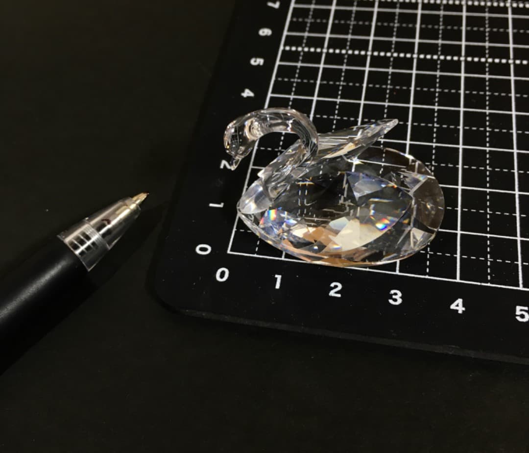 Swarovski スワロフスキー 白鳥 スワン クリスタル フィギュリン 置物