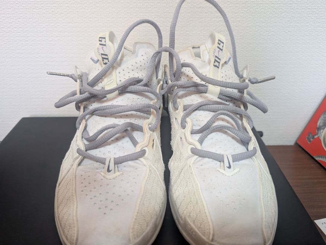 Nike GTカット3 ホワイト/グレー　ナイキGT CUT 3