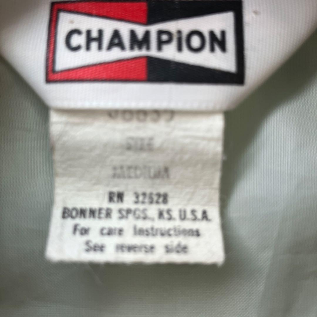 70s チャンピオンSpark Plugs Official ナイロンジャケット