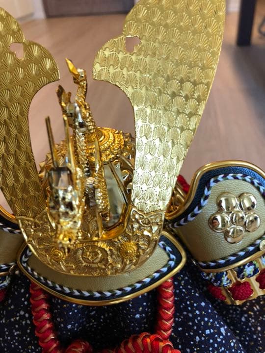 セール中❣️五月人形　ガラスケース付き