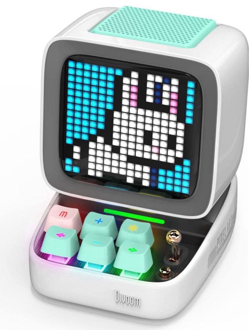 Divoom Ditoo-ProポータブルBluetoothスピーカー 白