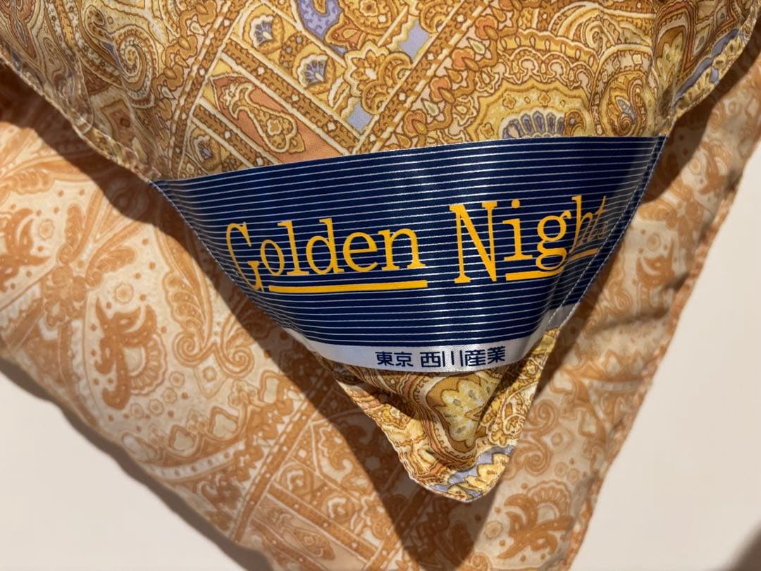 東京西川産業　羽毛布団 ゴールデンナイト シングル Golden Night