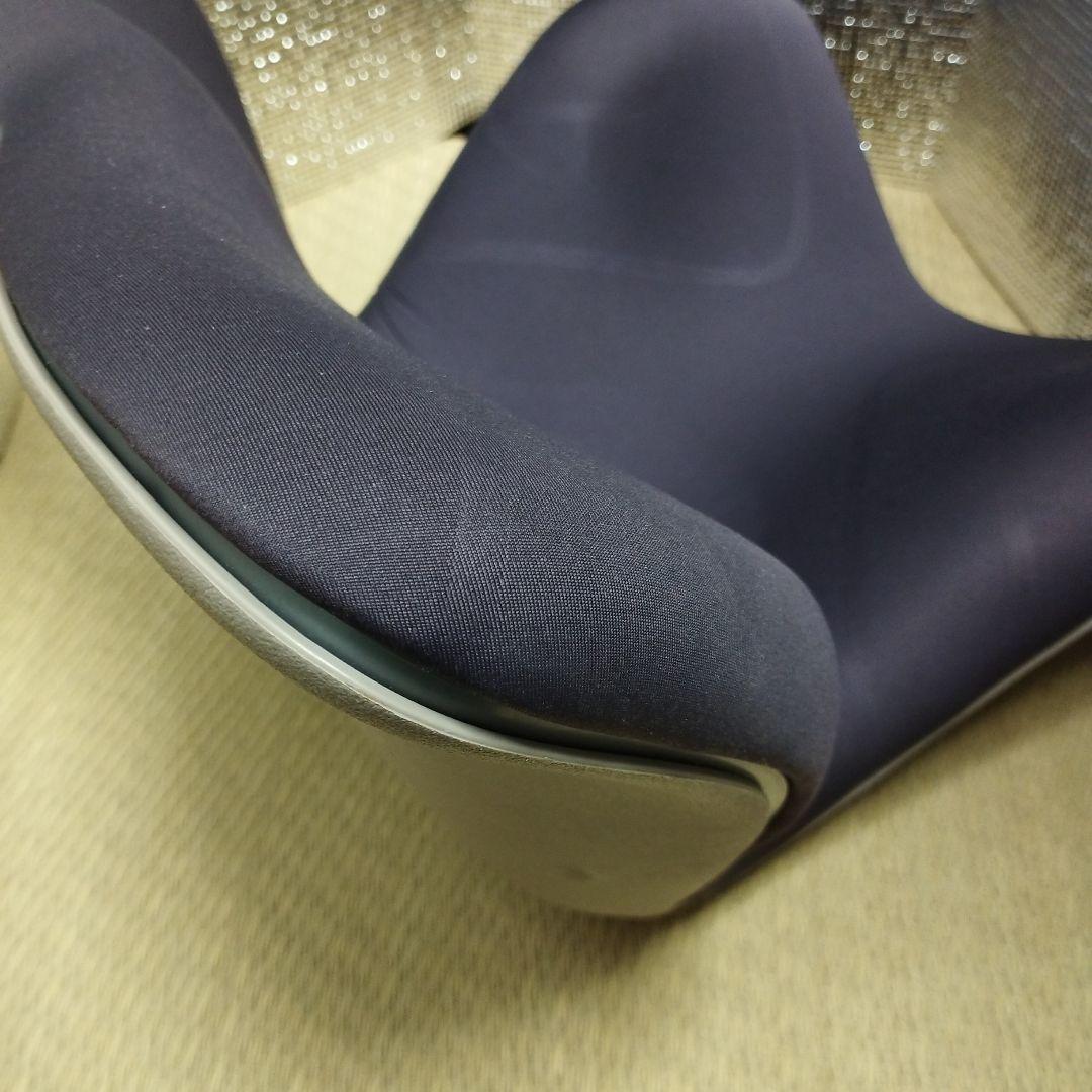 MTG Style Premium　バタフライ型クッションチェア ダークグレー