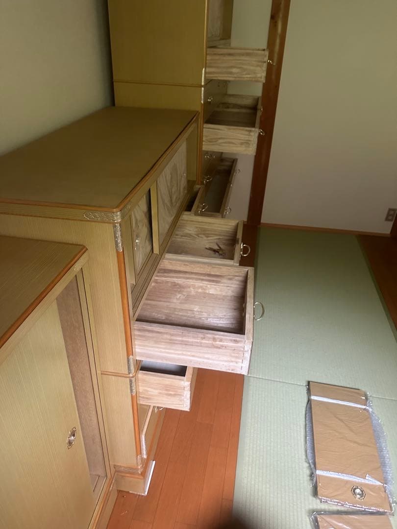 海舟 高級桐箪笥3点セット　超美品　【引き取り限定】