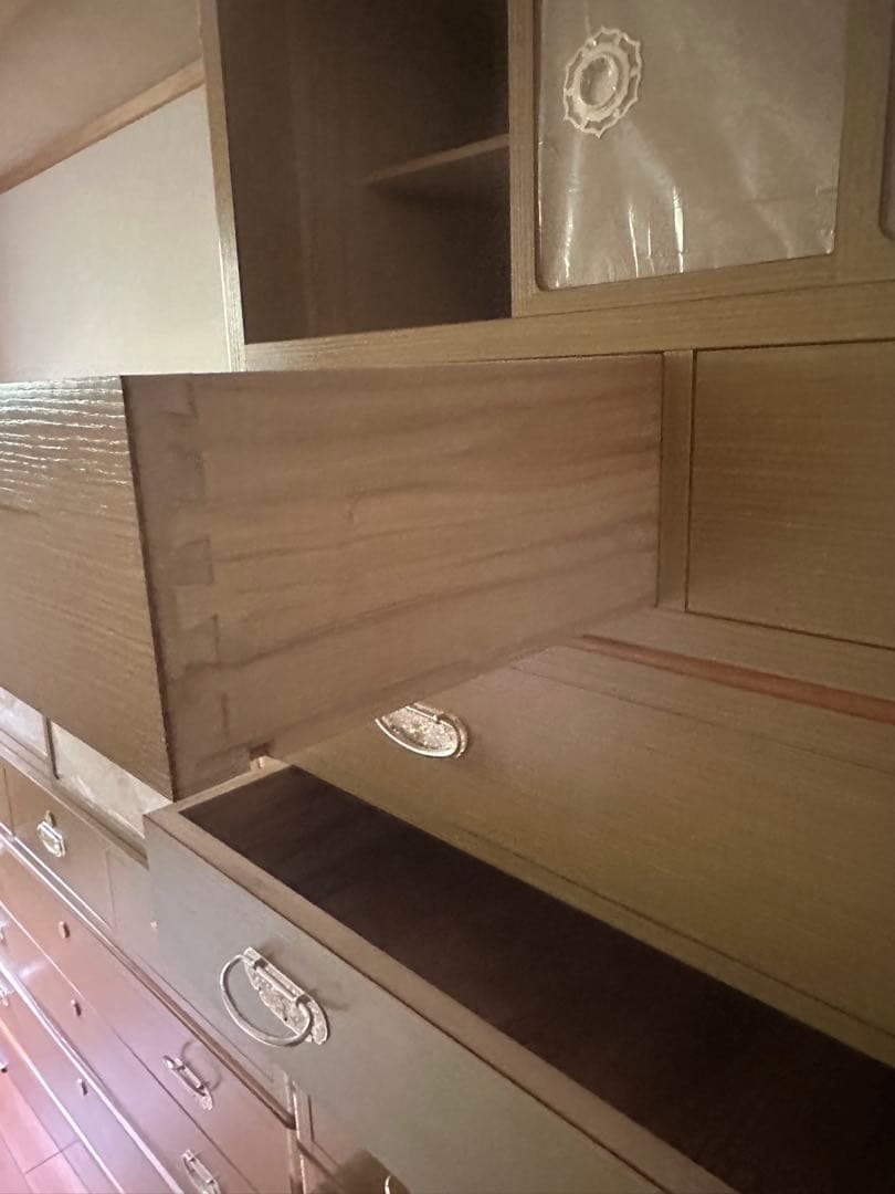 海舟 高級桐箪笥3点セット　超美品　【引き取り限定】