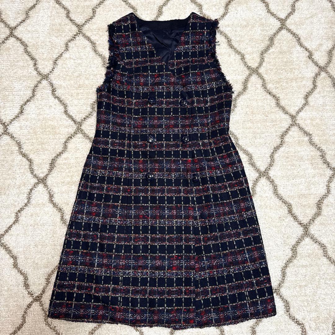♡ルルウィルビー MALHIA KENTチェックツイードワンピース♡