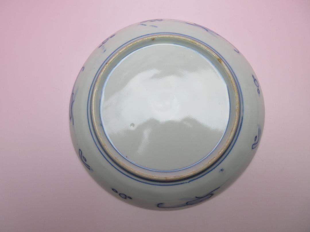 アンティーク古伊万里 中皿 桃紋 5枚 MOR 70627