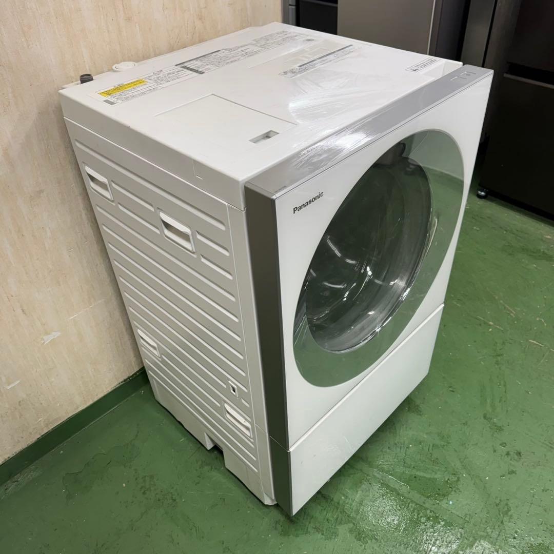 181 関東配送　ドラム式洗濯機　左開き　キューブル　大人気　半年保証込　美品